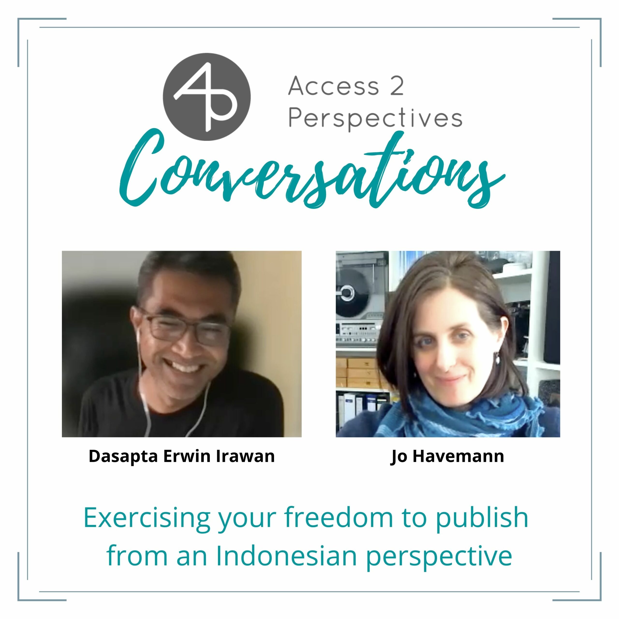 podcast cover _ A conversation with Dasapta Erwin Irawan