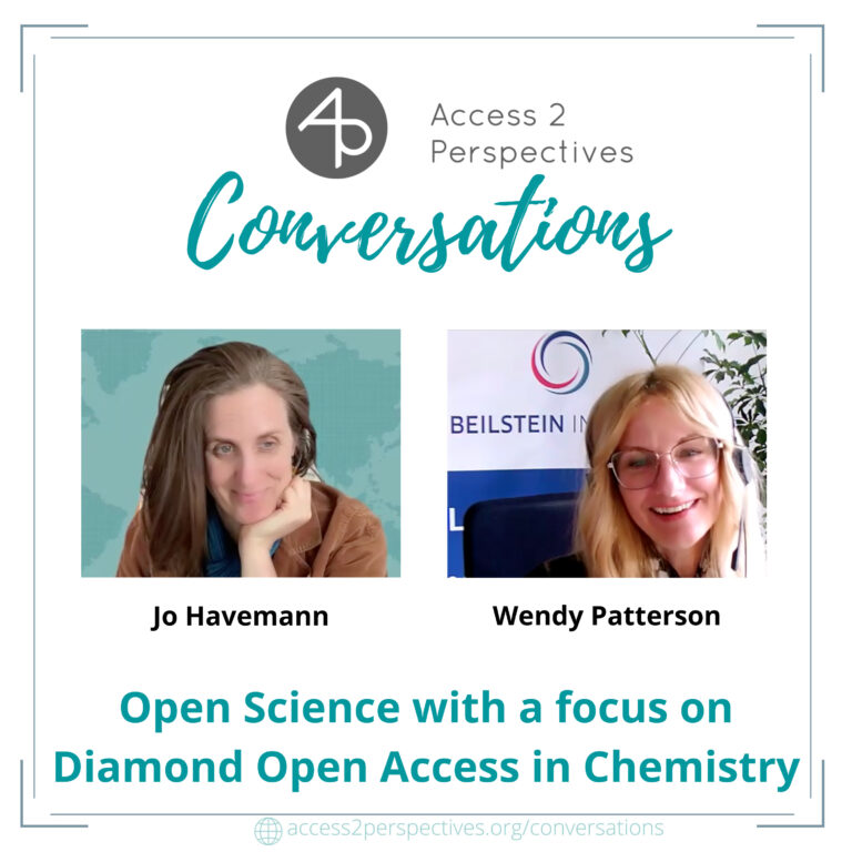 Open Science with a focus on Diamond Open Access in Chemistry