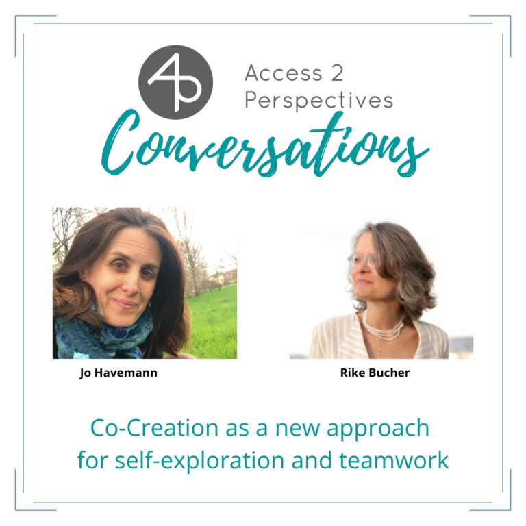 Co-Creation as a new approach for self-exploration and teamwork – A conversation with Rike Bucher