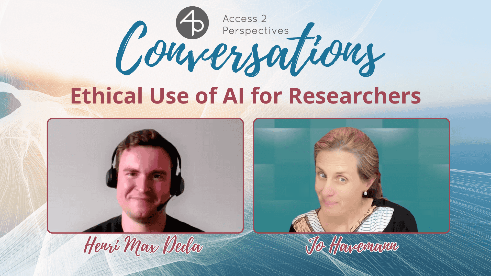 A conversation with Henri Max Deda