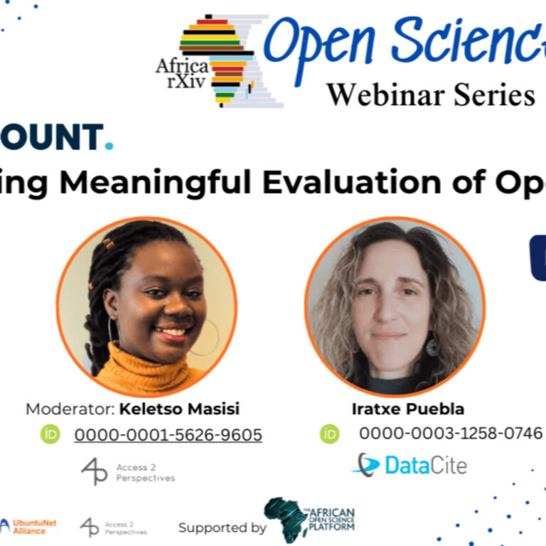 Make Data Count – Advancing meaningful evaluation of open data